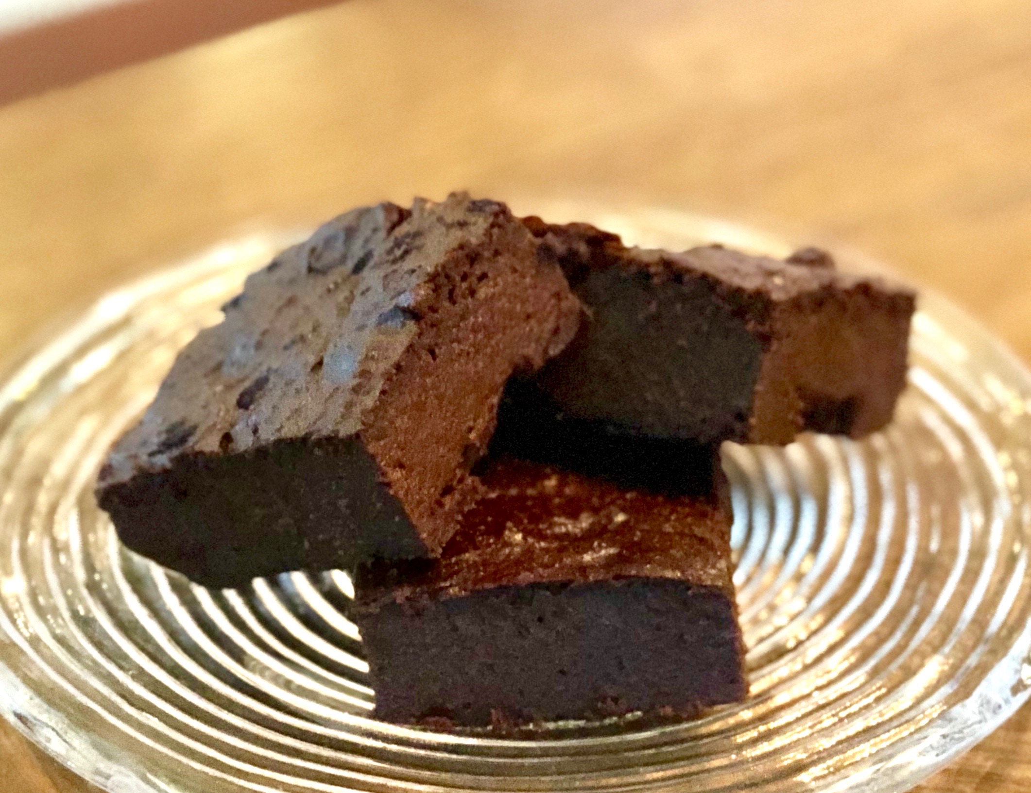 Fudgy Avocado Brownies